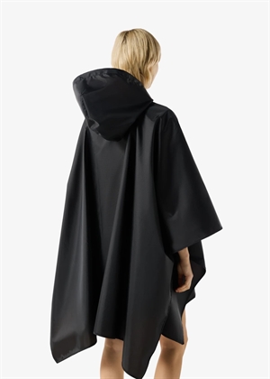 Packable poncho Black Hunter